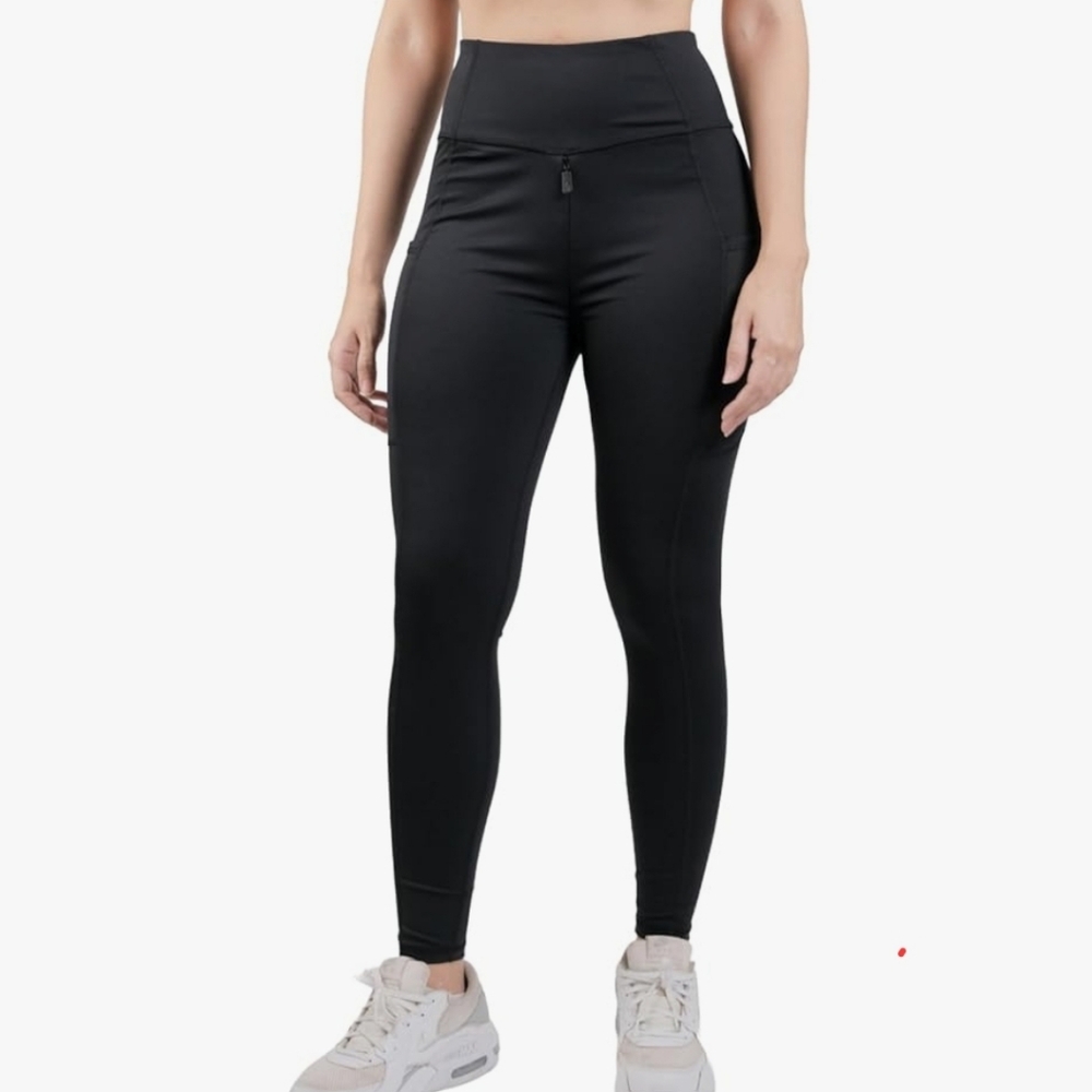 NWT ZIPHERS leggings Front To Back Zipper XL S Yoga Pants Hiking Camping $100 😀